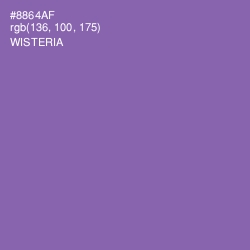 #8864AF - Wisteria Color Image