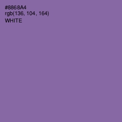 #8868A4 - Wisteria Color Image