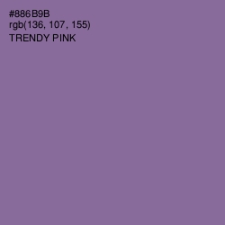 #886B9B - Trendy Pink Color Image