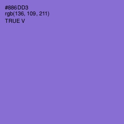 #886DD3 - True V Color Image