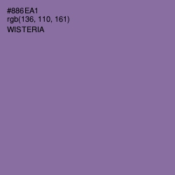 #886EA1 - Wisteria Color Image