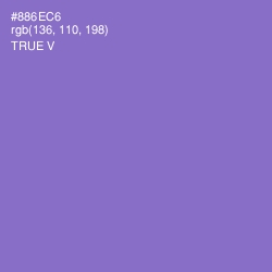 #886EC6 - True V Color Image
