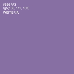 #886FA3 - Wisteria Color Image