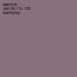 #88707B - Empress Color Image