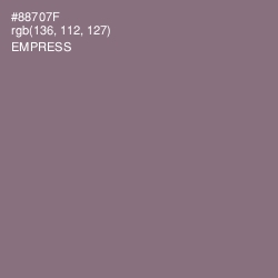 #88707F - Empress Color Image