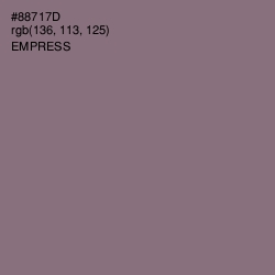 #88717D - Empress Color Image