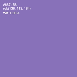 #8871B8 - Wisteria Color Image