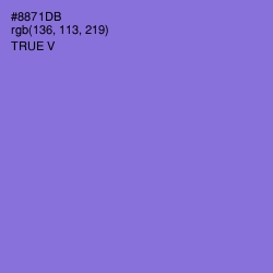 #8871DB - True V Color Image