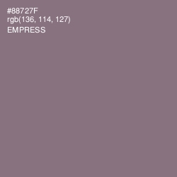 #88727F - Empress Color Image