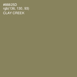 #88825D - Clay Creek Color Image