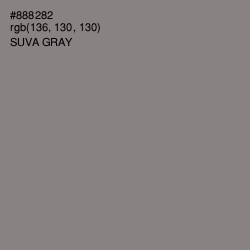 #888282 - Suva Gray Color Image