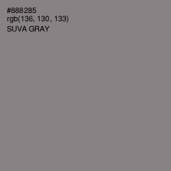 #888285 - Suva Gray Color Image