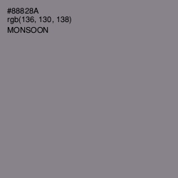 #88828A - Monsoon Color Image