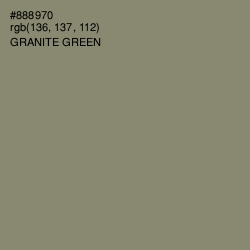 #888970 - Granite Green Color Image