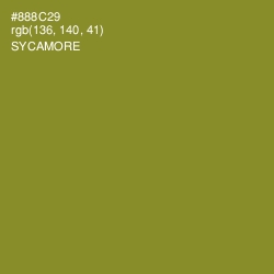#888C29 - Sycamore Color Image