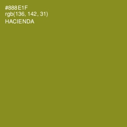 #888E1F - Hacienda Color Image