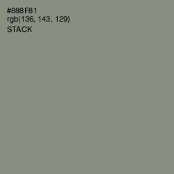 #888F81 - Stack Color Image