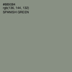 #889084 - Spanish Green Color Image