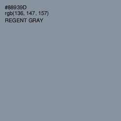 #88939D - Regent Gray Color Image