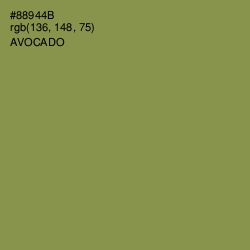 #88944B - Avocado Color Image