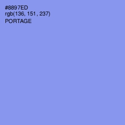 #8897ED - Portage Color Image