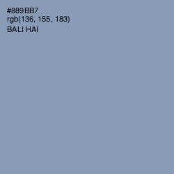 #889BB7 - Bali Hai Color Image