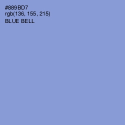 #889BD7 - Blue Bell Color Image