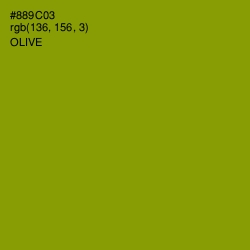 #889C03 - Olive Color Image