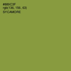 #889C3F - Sycamore Color Image