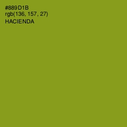 #889D1B - Hacienda Color Image