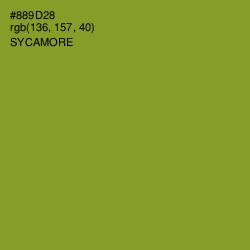 #889D28 - Sycamore Color Image