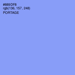 #889DF8 - Portage Color Image
