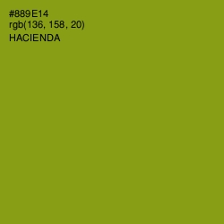 #889E14 - Hacienda Color Image