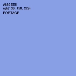 #889EE5 - Portage Color Image