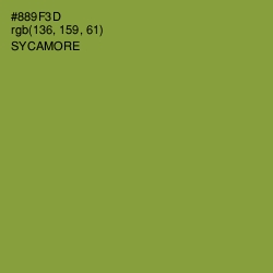 #889F3D - Sycamore Color Image