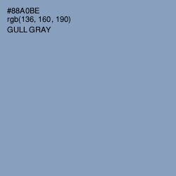 #88A0BE - Gull Gray Color Image