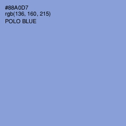 #88A0D7 - Polo Blue Color Image