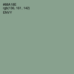 #88A18E - Envy Color Image