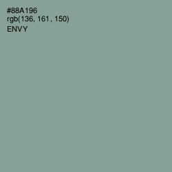 #88A196 - Envy Color Image