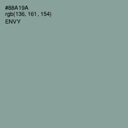 #88A19A - Envy Color Image