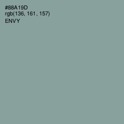 #88A19D - Envy Color Image