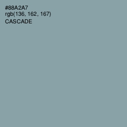#88A2A7 - Cascade Color Image