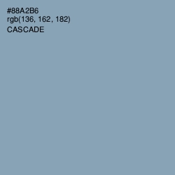 #88A2B6 - Cascade Color Image