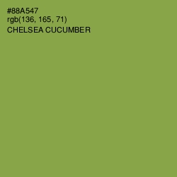 #88A547 - Chelsea Cucumber Color Image