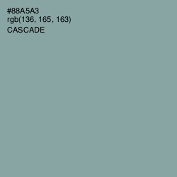 #88A5A3 - Cascade Color Image