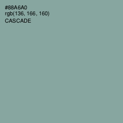 #88A6A0 - Cascade Color Image