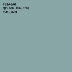 #88A6A6 - Cascade Color Image