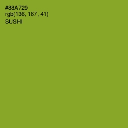 #88A729 - Sushi Color Image