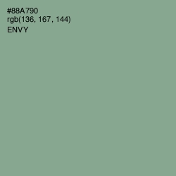 #88A790 - Envy Color Image