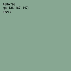 #88A793 - Envy Color Image